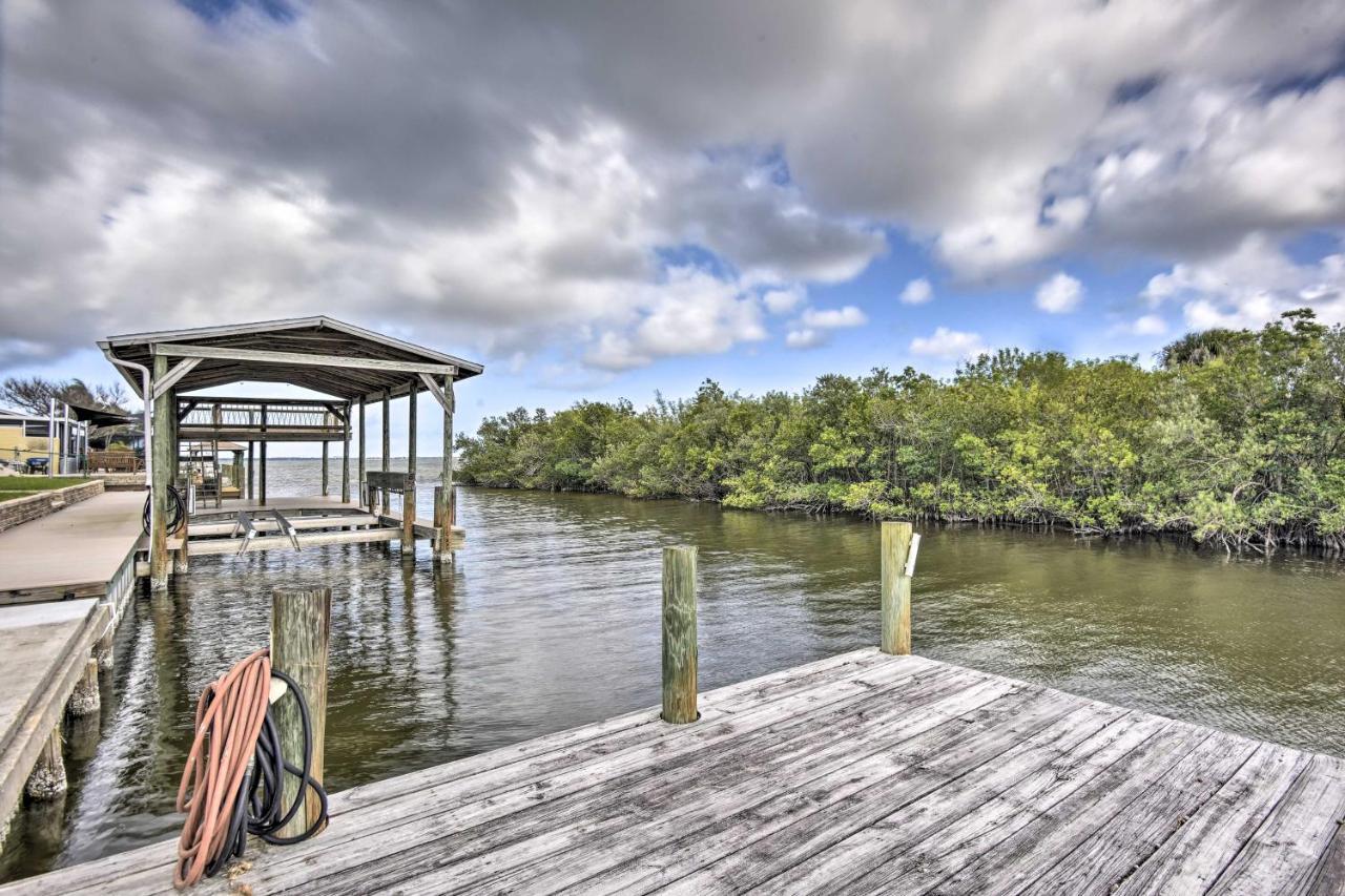 Merritt Island Home With Boat Dock On Canal Front! 外观 照片